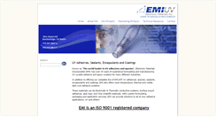 Desktop Screenshot of emiuv.com
